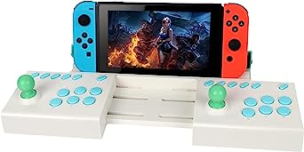 Arcade Games Machines for Home, Bigaint Arcade Machines 2 players Video Game Compatible with NS Switch, Arcade Stick with USB/Turbo/Stretchable/Plug & Play TV Games