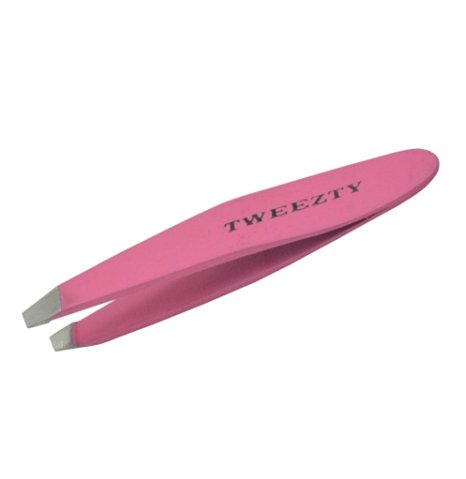 Tweezty Best Mini Slant Tweezers (pink)