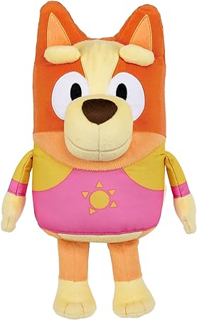 Bluey, Talking Beach Bingo. 13" Talking Plush Toy with 9 Phrases Bases Around The Episode Beach Theme Song