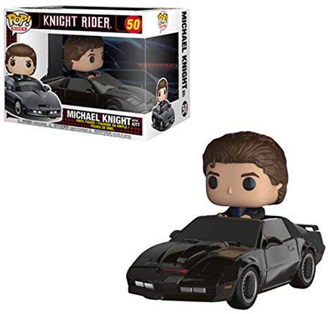 Funko Pop Ride: Knight Rider - Michael Knight with Kit Collectible Figure, Multicolor