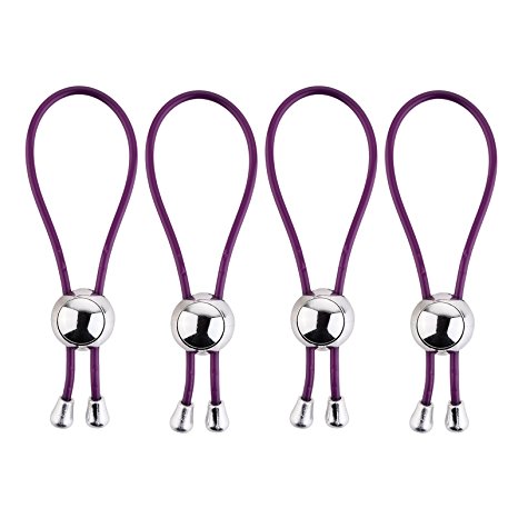 Penis String Adjustable Cock Ring Pack of 4