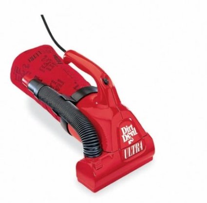 Dirt Devil Ultra Corded Bagged Handheld Vacuum M08230RED