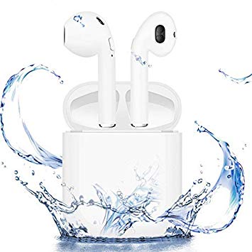Wireless Earbuds Bluetooth Sports Earphones Built-In Hands-Free Microphone And Waterproof Hd Headphones, Noise Cancelling 3D Stereo In-Ear Headphones For Airpods Android iPad iPhone Samsung