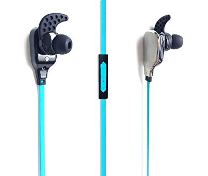 Ztotop Bluetooth Headphones, Wireless Sports 4.1 Bluetooth Headset Earbuds with Microphone Lightweight HD Stereo Earphones Noise Cancelling Sweatproof Earpiece HandsFree for Smartphones
