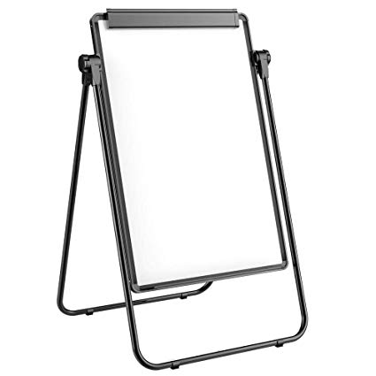 Yaheetech Double-Sided Easel Stand Magnetic U-Stand Whiteboard/Flipchart Easel,24" W x 36" L Office, Posters & Painting