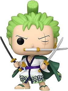 Funko POP! Animation One Piece Roronoa Zoro (Glow in The Dark), Exclusive