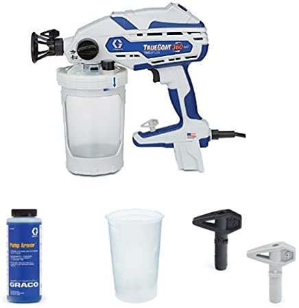 Graco TrueCoat 360 VSP Paint Sprayer Kit with Pump Armor, Paint Bags and Tips