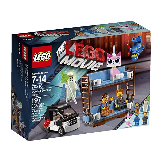 LEGO 70818 Double-Decker Couch Set, 197-Pieces