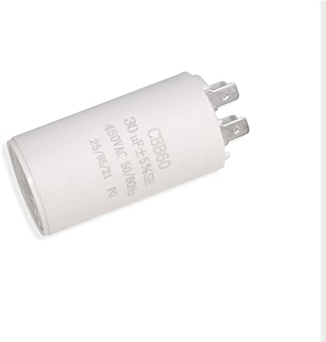 ICQUANZX 30uF CBB60 Capacitor,CBB60 Double Insert Molded Capacitor for Start-up of AC Motors with Frequency of 50Hz/60Hz Such as Washer Air Conditioners Compressors Pump and Motors