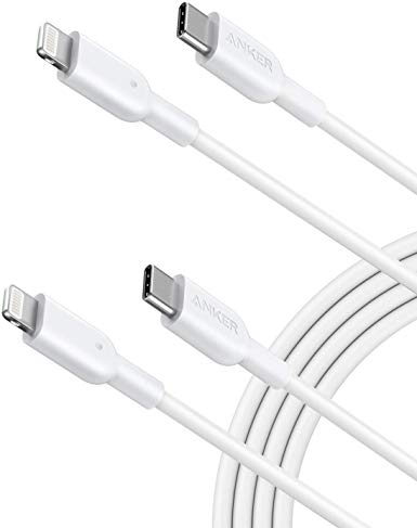 iPhone 11 Charger, Anker USB C to Lightning Cable [3ft, 2-Pack] Powerline II for iPhone 11/11 Pro / 11 Pro Max/X/XS/XR/XS Max / 8/8 Plus, Supports Power Delivery