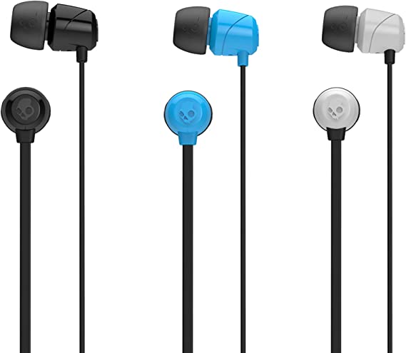 SKULLCANDY Jib 3-Pack, Black, Blue, White (S2DUZ-K631)