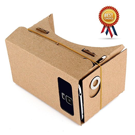 Alpha-X Google Cardboard Valencia Quality 3D Virtual Reality Glasses Band New