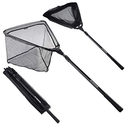 KastKing Fishing Net Folding Landing Net – Super Strong, Easy to Carry Store,as Strong as Heavy Duty One-Piece Landing Net