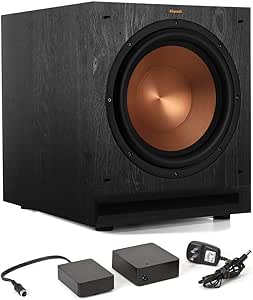 Klipsch SPL-120 12" Subwoofer (Ebony) with WA-2 Wireless Subwoofer Kit