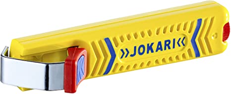 JOKARI T10270 10160/270/1 Cable Knife 27, Yellow, 8-28 mm