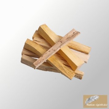 Limited Time Bonus Pack: Special Shippingprice: Holy wood Sticks Palo Santo (Bursera graveolens) 6 pieces -Native Spirit® Quality -. length approx. 3,5 Inches (9,5 x1x1 cm, 5-7grs ea.) sustainable harvested from fallen trees with a portion of sales dedicated to replanting.