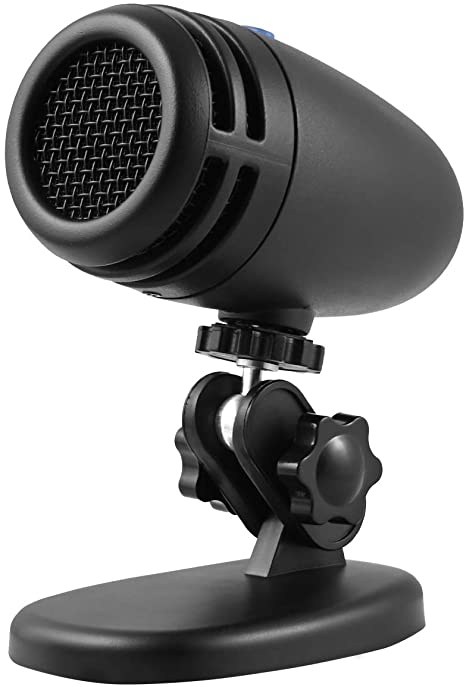 Cyber Acoustics Premium USB Condenser Microphone - Featuring a Cardiod Recording Pattern - Compatible with PC and Mac (CVL-2005)