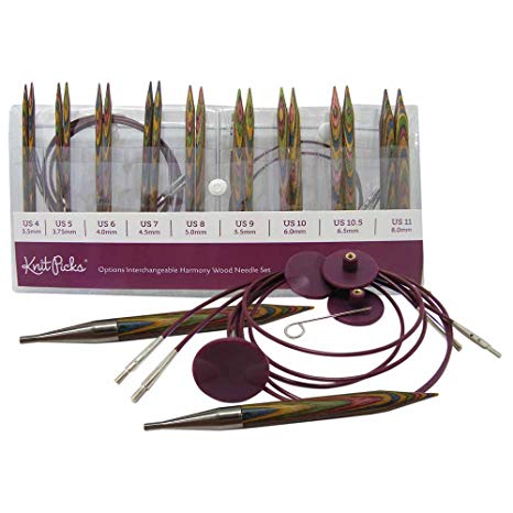 Harmony Interchangeable Wood Needle Set