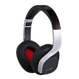 Ausdom M08 Wired Wireless Bluetooth Stereo Headphones with Mic65288Black and Silver65289