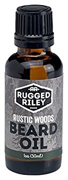 Rugged Riley All Natural Men's Rustic Woods Beard Oil