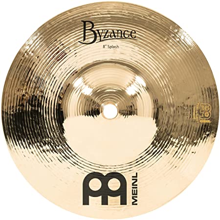 Meinl Cymbals B8S-B Byzance 8-Inch Brilliant Splash Cymbal (VIDEO)