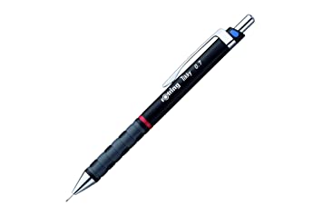 Rotring Mechanical Pencil Tikky Professional 0.7mm Black With Colour Coding-1904696