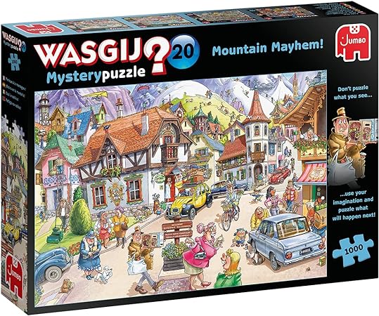 Wasgij Mystery 20 Mountain Mayhem! Jigsaw Puzzle (1000 Pieces)