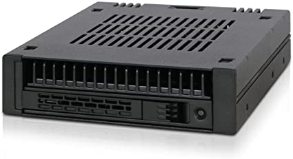 ICY DOCK 1x 2.5 SAS/SATA HDD/SSD Mobile Rack for External 3.5" Bay | ExpressCage MB741SP-B