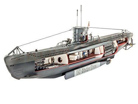 Revell WWII German VII C U-Boat U-47 W/Interior 1/125 Scale