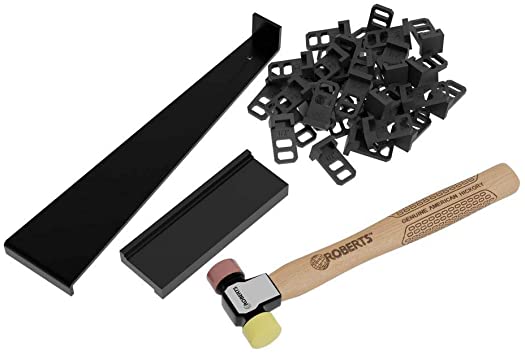 Roberts Flooring Installation Kit 2-Sided Universal Tapping Block Non-Marring