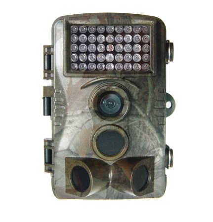 Konetun® 2.4 Inch Screen 12 Megapixel (12 MP) 1080P HD 120 degree Wide Angle IP54 Waterproof Hunting Wildlife Trail Game Camera Surveillance Camera with 42 Pcs IR LEDs for Night Vision