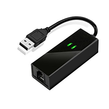 IIEasy External 56K V.92 Dial Up Usb Data / Fax Modem- Add dial-up Internet access and fax modem support to your computer, through USB for Windows / Mac OS X 10.x