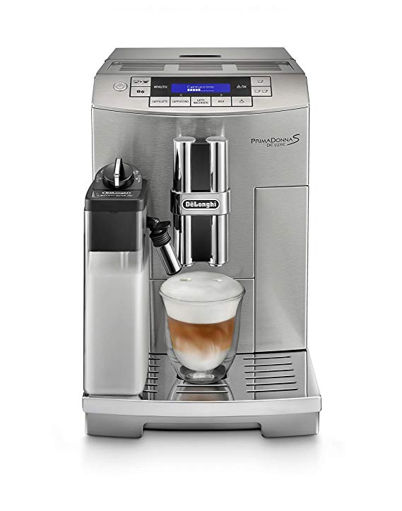 DeLonghi America ECAM28465M Prima Donna Fully Automatic Espresso Machine with Lattecrema System