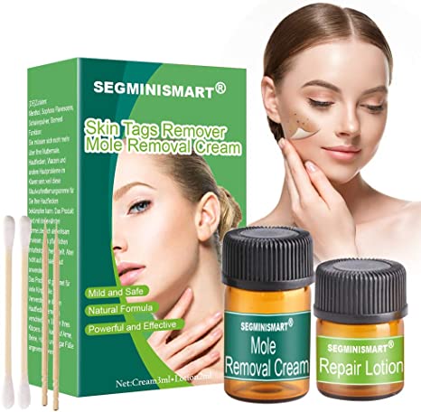 Skin Tag Remover, Mole Remover,Skin Tag Removal Solution,Mole and Skin Tag Remover,Mole Removal Cream and Repair Lotion