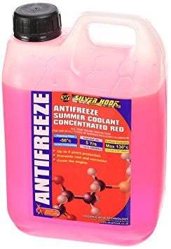 Silverhook SHAR2 Concentrated O.A.T Antifreeze, 2 Liter, Red