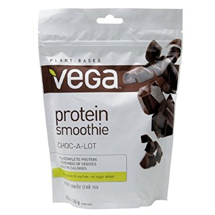 Vega Protein Smoothie Instant Power Drink Mix Choc-a-lot 9.2 Oz - 2 Pack