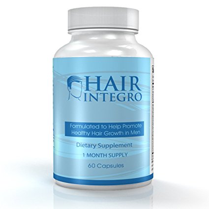 Hair Integro Hair Support for Men - Original Formulation, 60 Tablets (1 Month Supply)