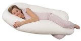 Leachco Back N Belly Contoured Body Pillow Ivory