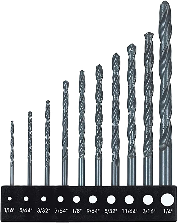 BLACK DECKER 15557 10-Piece Drill Bit Set