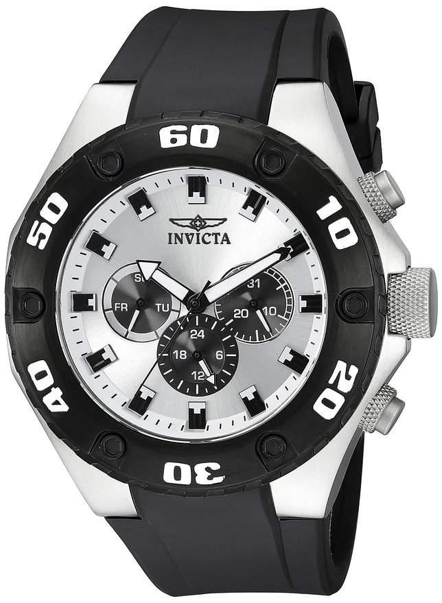 Invicta Men's 21403 Specialty Analog Display Swiss Quartz Black Watch