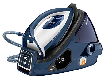 Tefal GV9071 Pro Express Care Anti Scale High Pressure Steam Generator, 2400 Watt, Black/Blue