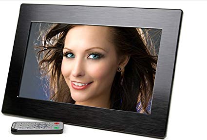 Micca M1010z 10.1-Inch 1024x600 High Resolution Digital Photo Frame With Auto On/Off Timer, MP3 and Video Player (Black)