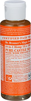 Dr. Bronner Tea Tree Pure-Castile Soap - 4 Fluid Ounces