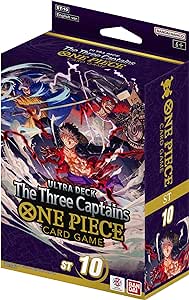 BANDAI NAMCO Entertainment One Piece Ultra Deck ST-10 The Three Captains Card Game (229748)