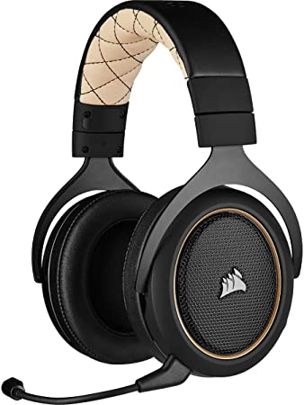 Corsair HS70 Pro Wireless Gaming Headset, Cream