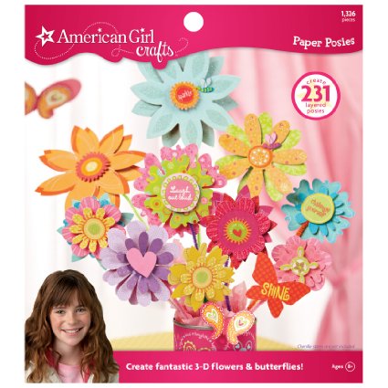 American Girl Crafts Paper Posies Pad