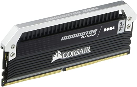 Corsair Dominator Platinum 16GB (2x8GB) DDR4 2666MHz C15 Desktop Memory