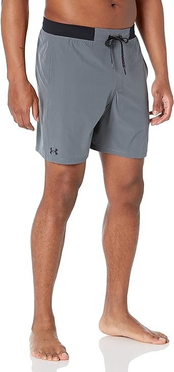 Under Armour Men's Standard Comfort Swim Trunks, Shorts with Drawstring Closure & Full Elastic Waistband