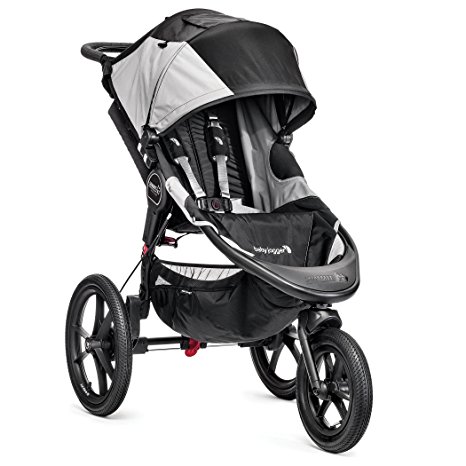 Baby Jogger Summit X3 Single Stroller, Black/Gray