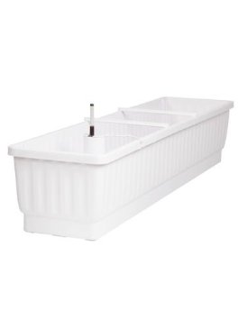 39" Self-Watering Windowbox, White